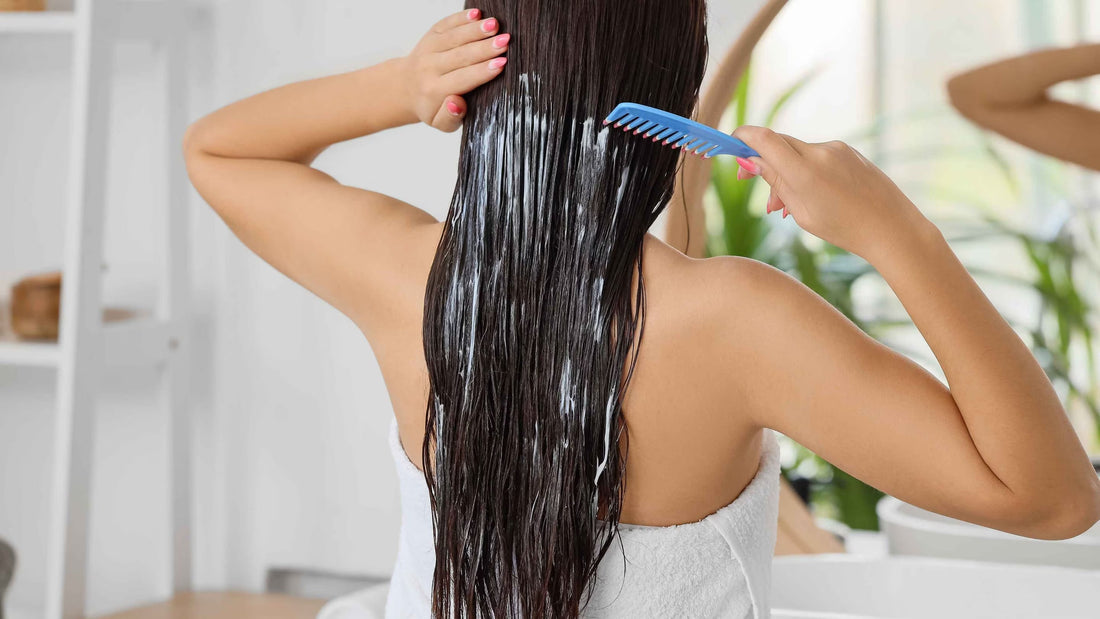 Hair Mask on Damaged Hair