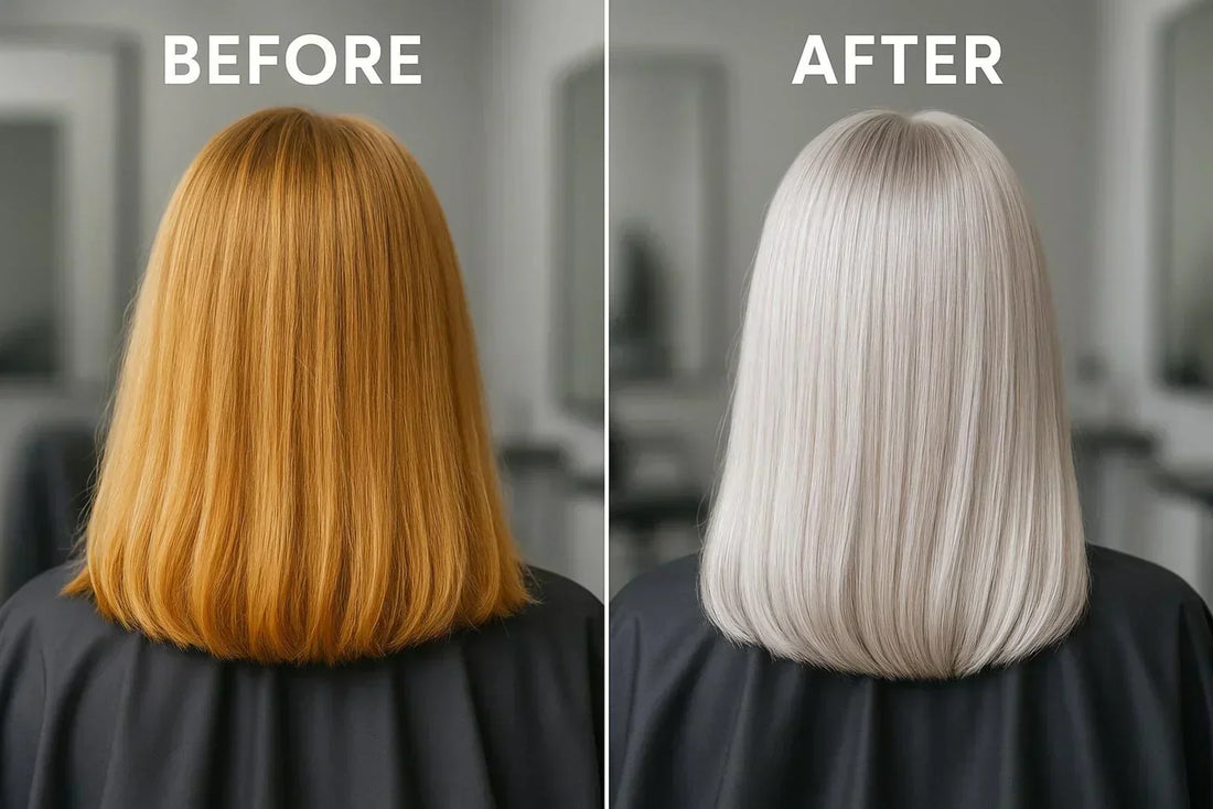 purple shampoo after keratin