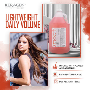 KERAGEN Clarifying Shampoo - Deep Cleansing with Keratin & Collagen - Keragen