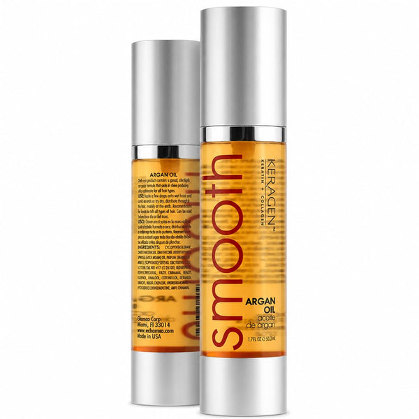 KERAGEN Nourishing Hair Serum 1.7 oz with Argan Oil