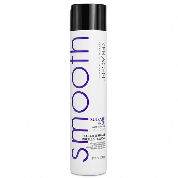 Keragen purple shampoo and conditioner for blonde hair - Beauty Market Online KERAGEN