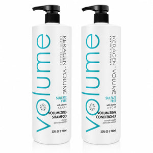 KERAGEN Volumizing Shampoo and Conditioner