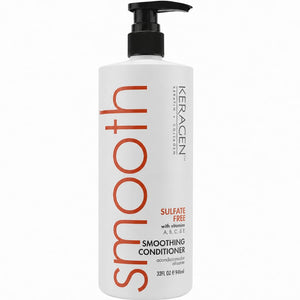 KERAGEN Smoothing Shampoo & Conditioner Set – Sulfate-Free – Keratin & Collagen Infused – Deep Moisture, Strengthens, Protects Color & Repairs with Panthenol – For All Hair Types - Beauty Market Online