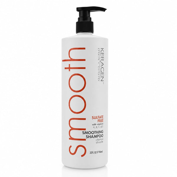 Keragen - Smoothing Shampoo and Conditioner Set with Keratin and Collagen