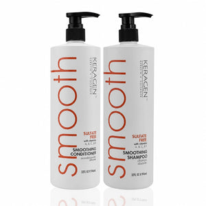 Keragen Smoothing Shampoo & Conditioner Set — Better Together