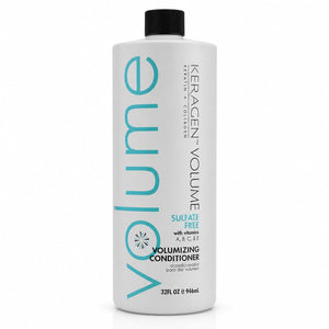 KERAGEN Volumizing Shampoo for Fine Hair, Sulfate-Free, Infused with Keratin, Collagen, and Organic Oils for Thickness and Shine - Beauty Market Online