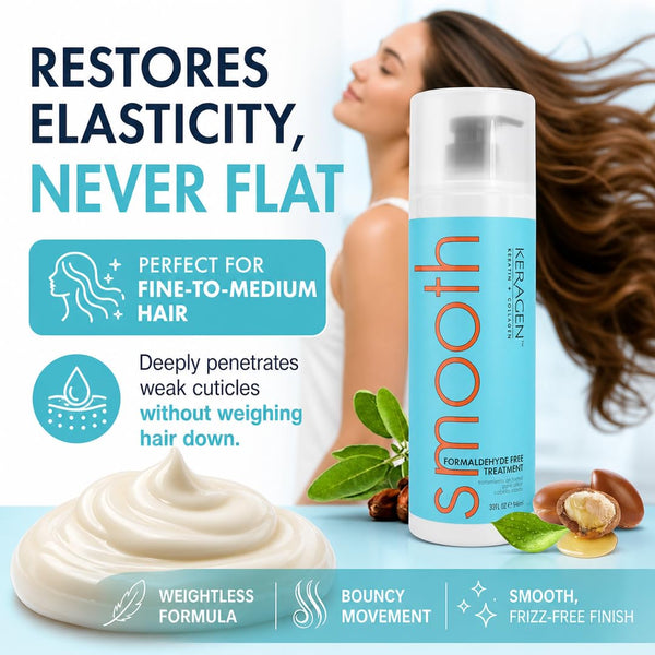 KERAGEN Brazilian Keratin Smoothing Treatment formaldehyde-free