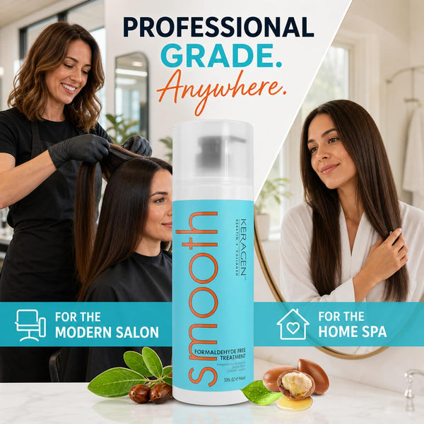 KERAGEN Brazilian Keratin Smoothing Treatment formaldehyde-free