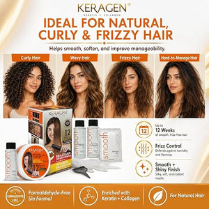 Keragen Smoothing Treatment Kit (Formaldehyde-Free)