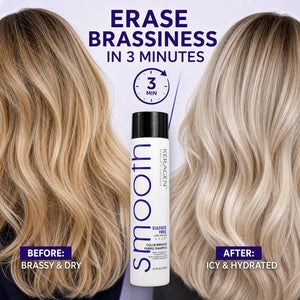KERAGEN Purple Shampoo & Conditioner - Toning System for Blonde & Silver Hair