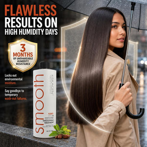 KERAGEN Brazilian Keratin Treatment - Professional Smoothing Kit for Frizzy Hair