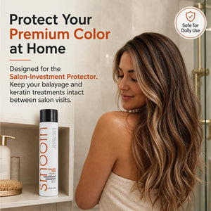KERAGEN Smoothing Shampoo & Conditioner - Keratin & Collagen Infused Frizz Control System