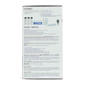 KERAGEN At-Home Hair Straightening Kit for Blonde Hair – Formaldehyde-Free Smoothing Treatment for Frizz-Prone Hair | 12-Week Humidity-Proof Results | Fine, Medium & Coarse Hair Types | Organic Ingredients