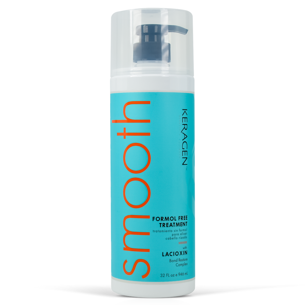 Keragen Formaldehyde-Free Smoothing Treatment 32oz bottle, front