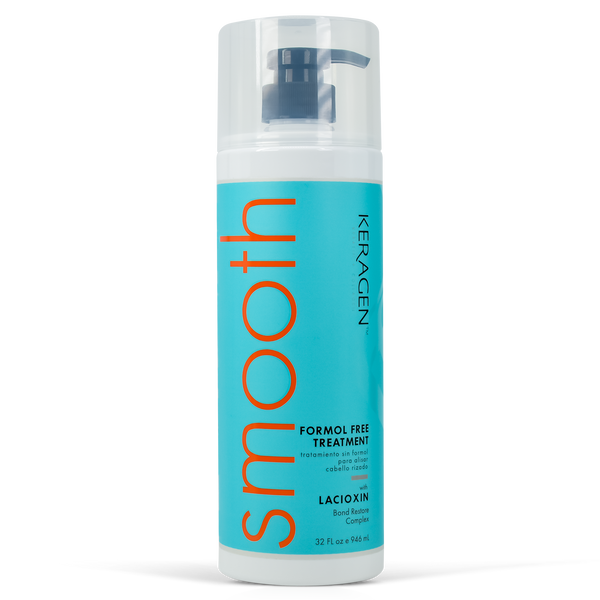 Keragen Formaldehyde-Free Smoothing Treatment 32oz bottle, front