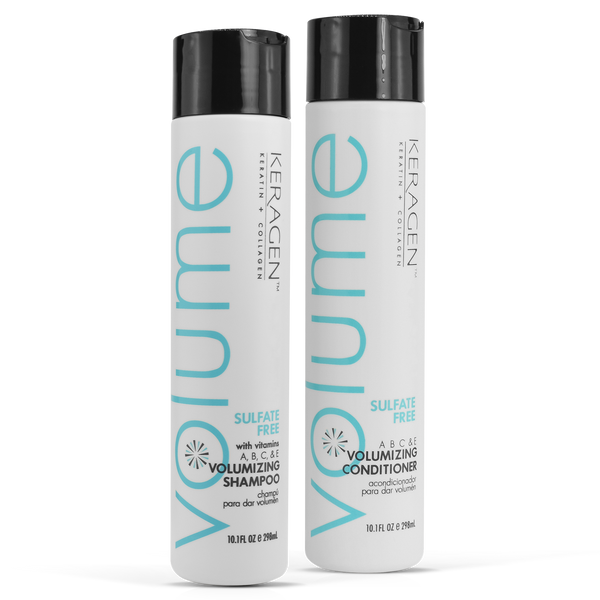 Keragen Volumizing Shampoo & Conditioner Set 10oz