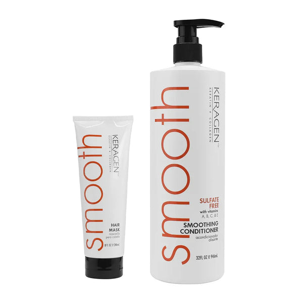 KERAGEN Hair Duo Smoothing Conditioner & Mask - Keragen