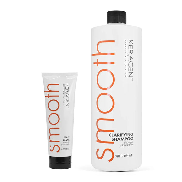 KERAGEN - Hair Mask & Clarifying Shampoo Combo - Keragen