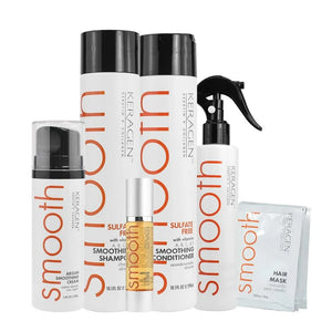 KERAGEN Professional Hair Care & Styling Kit - Salon Quality Argan Oil Treatment Set - Keragen