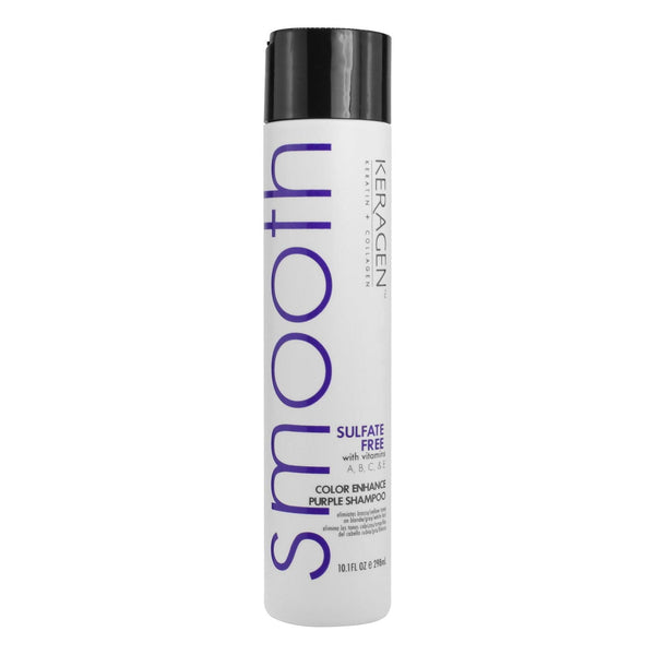 KERAGEN Purple Shampoo & Conditioner - Toning System for Blonde & Silver Hair - Keragen