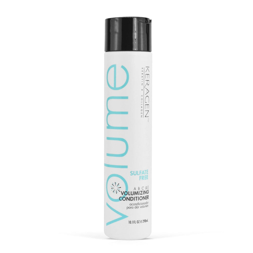 KERAGEN Volumizing Conditioner - For Fine Hair with Keratin & Collagen - Keragen