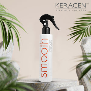 KERAGEN Heat Protectant Spray – Protects Hair from Heat Damage – For All Hair Types – Keratin & Collagen Infused – Adds Shine & Controls Frizz - Beauty Market Online