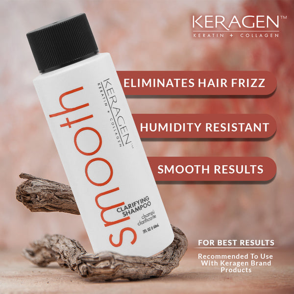 KERAGEN - Clarifying Shampoo with Keratin and Collagen - Deep Cleansing, Purifying, Refresh and Reset Damaged, Color-Treated Hair, Removes Buildup and Residue from Scalp - For All Hair Types - Beauty Market Online
