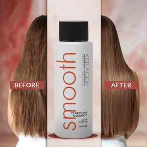 KERAGEN - Clarifying Shampoo with Keratin and Collagen - Deep Cleansing, Purifying, Refresh and Reset Damaged, Color-Treated Hair, Removes Buildup and Residue from Scalp - For All Hair Types - Beauty Market Online
